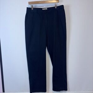 L.L. Bean Favorite Fit Straight Pants Navy Size 12